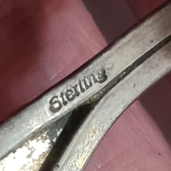 Vintage navajo Patrick Yazzie PY turquoise sterling silver 11g estate native NA - Picture 4 of 16